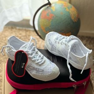 Nfinity Cheer Shoes. Brand New White. Size 2 Youth.